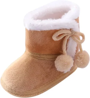 Lighted Sneakers Toddler Snow Baby Warming Boots Soft Girls Shoes Booties Boys Infant Shoes Girls 12-18 Month