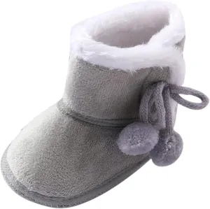 Lighted Sneakers Toddler Snow Baby Warming Boots Soft Girls Shoes Booties Boys Infant Shoes Girls 12-18 Month