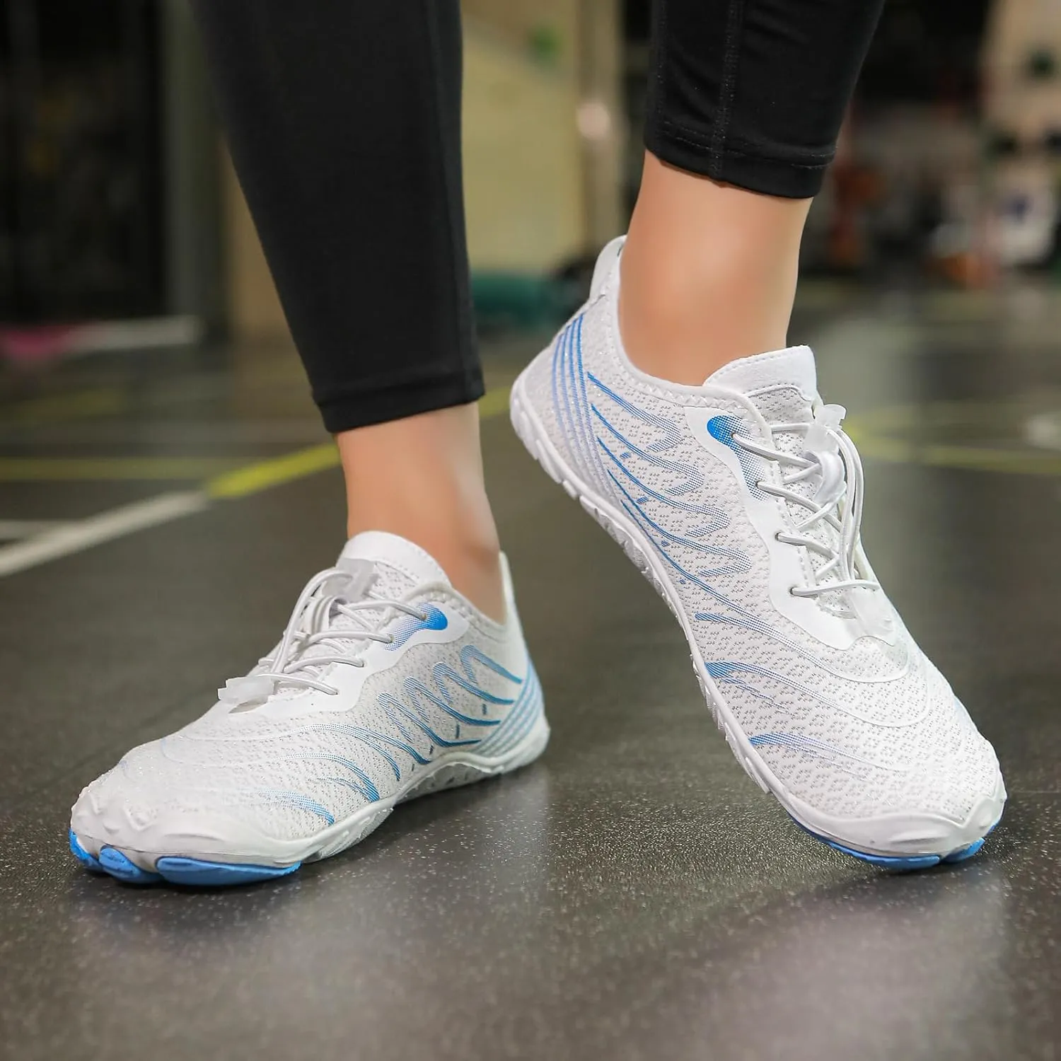 Lightweight Water Shoes for Women Comfort Breathable Healthy & Non-Slip Barefoot Shoes Unisex Wide Toe Box Shoes Quick Dry Outdoor Hiking Shoes for Swimming Running Surfing Kayaking Riding