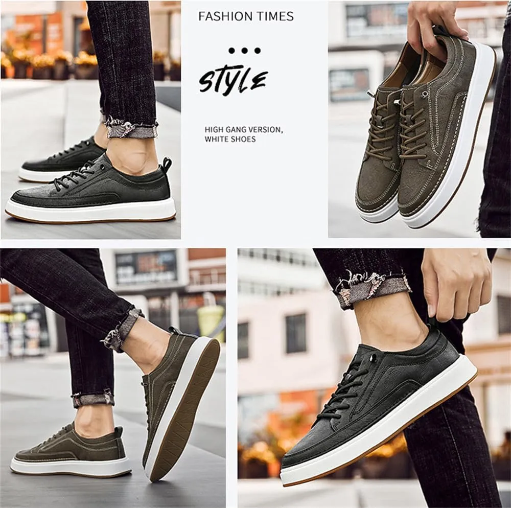 Men's Fashion Casual Sneakers Men's Dress Sneakers Comfortable Breathable Skate Shoes