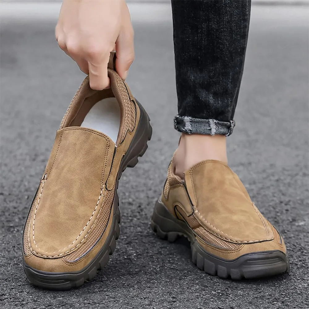 Men's Lightweight Breathable Casual Orthopedic Slip-On Walking Shoes
