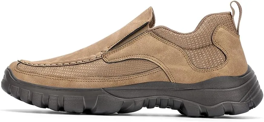 Men's Lightweight Breathable Casual Orthopedic Slip-On Walking Shoes