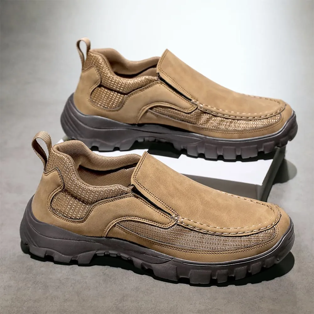 Men's Lightweight Breathable Casual Orthopedic Slip-On Walking Shoes