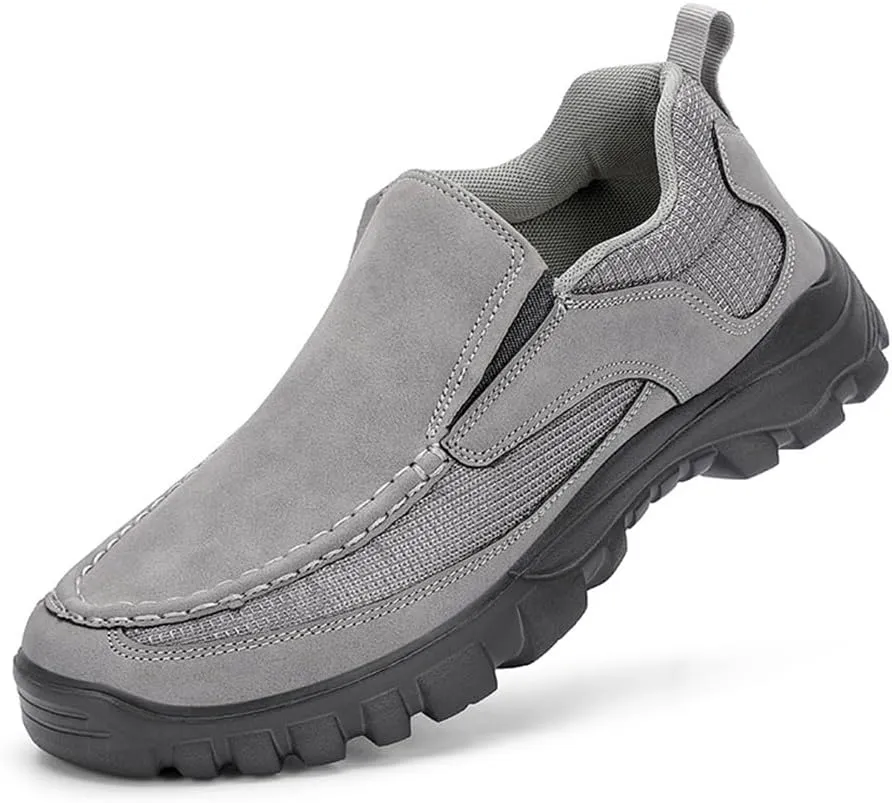 Men's Lightweight Breathable Casual Orthopedic Slip-On Walking Shoes