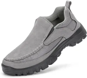 Men's Lightweight Breathable Casual Orthopedic Slip-On Walking Shoes