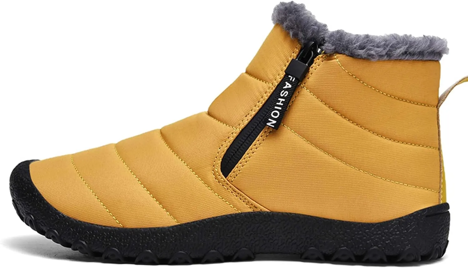 Men's Snow Boots Waterproof Warm Winter Boots Non-slip Walking Boots-Outdoor Warm Fleece Winter Cotton Shoes