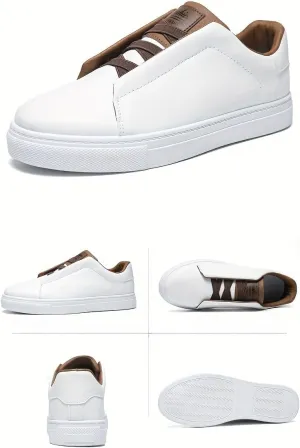 Men's Versatile Slip-On Skate Shoes - Comfortable, Stylish & Durable for All Seasons