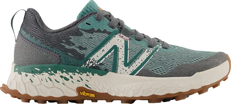 New Balance Wmns Fresh Foam X Hierro v7 'Faded Teal Gray Matter' Sneakers, Green