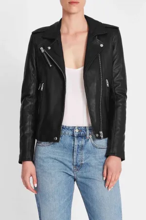 Newhan Biker Jacket Black