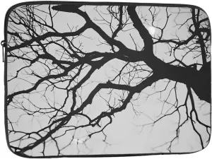 Old Tree Light Laptop Sleeve Case 12 Inch Suitable for Notebook Computer Tablet Traveling Carrying Simple Case