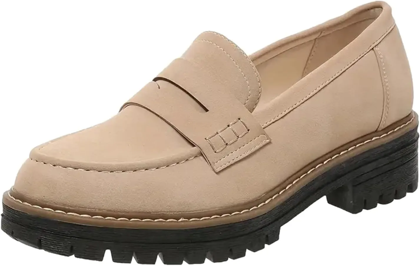 Orthoture-Orthopedic Platform Loafers Comfort Orthopedic Shoes Womens Round Toe Walking Shoe Slip on Dressy Shoes