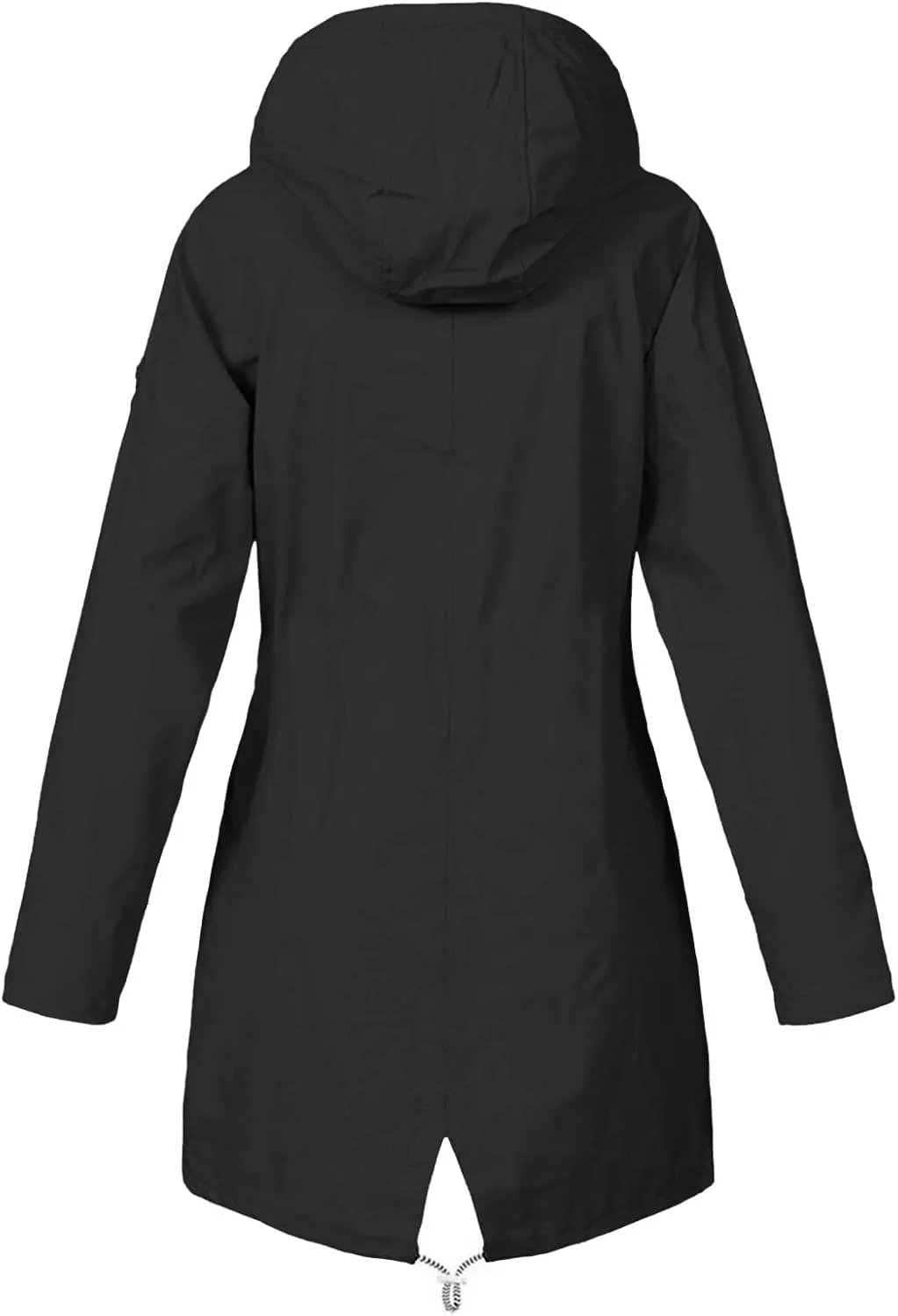 Rain Coats for Women Waterproof Long Windbreaker Jacket Fashion Outdoor Travel Climbing Active Trench Coat with Hood
