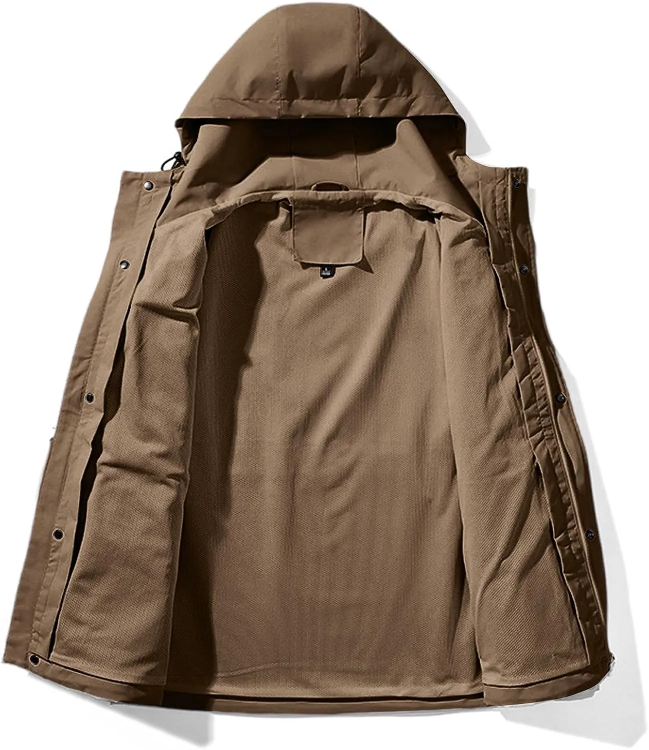 Rain Jacket Men Versatile Outdoor Activities Coat Unisex Softshell Waterproof Windbreaker Easy-Care Comfort Jackets