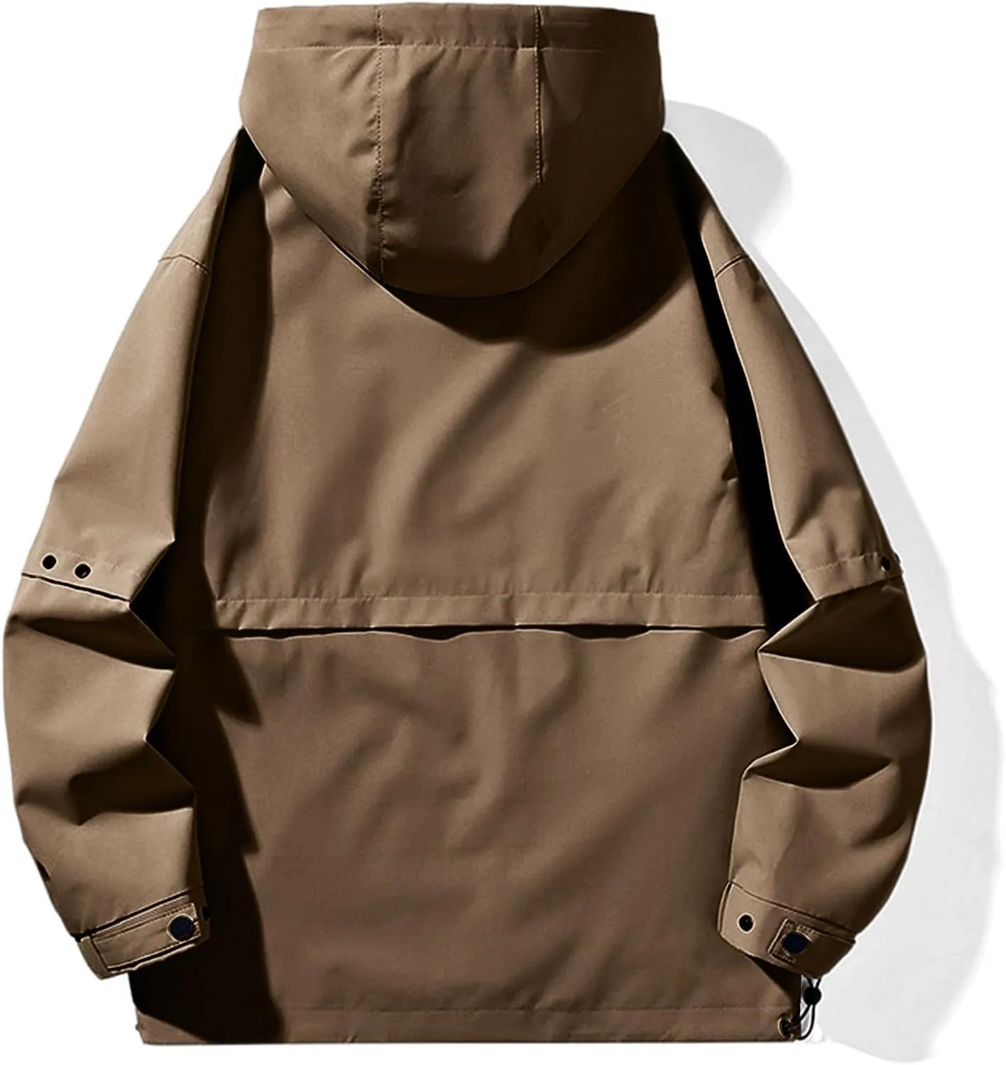 Rain Jacket Men Versatile Outdoor Activities Coat Unisex Softshell Waterproof Windbreaker Easy-Care Comfort Jackets