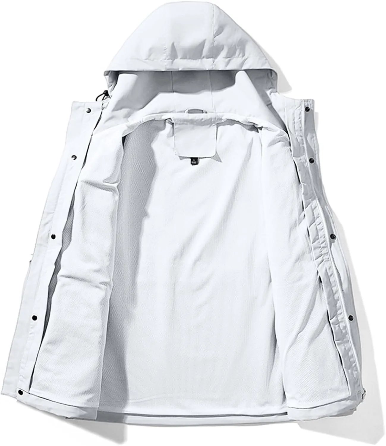 Rain Jacket Men Versatile Outdoor Activities Coat Unisex Softshell Waterproof Windbreaker Easy-Care Comfort Jackets