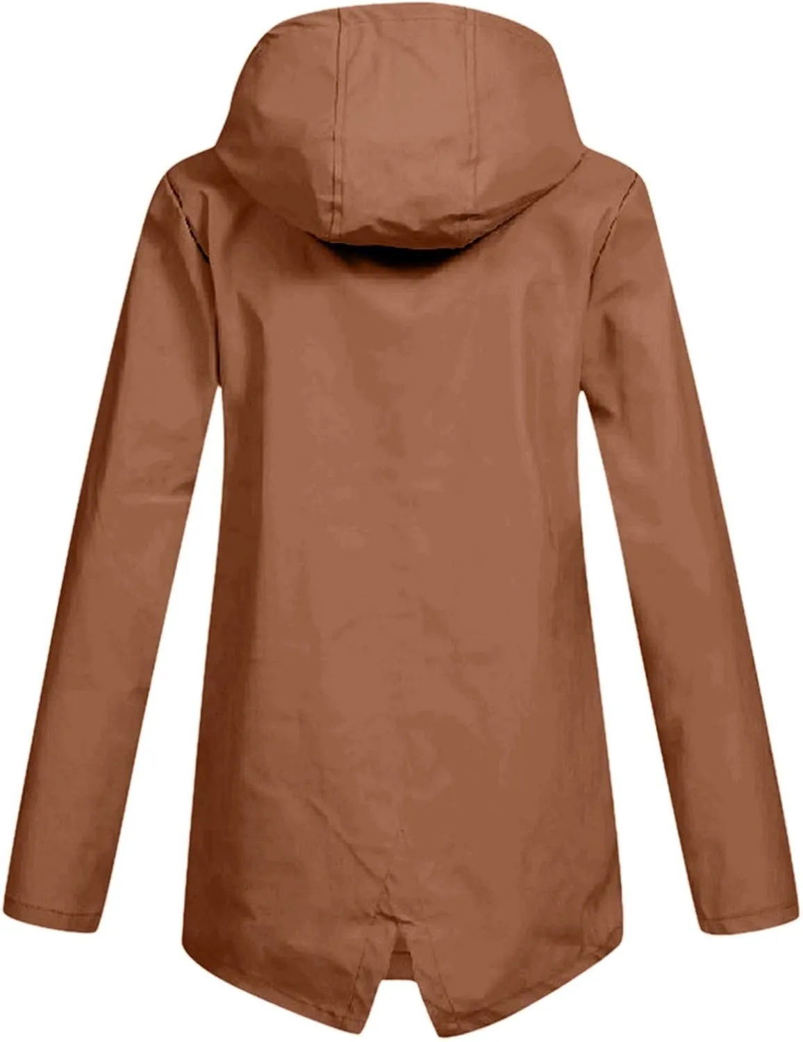 Rain Jacket Women Waterproof Raincoats for Women with Hood Lightweight Hooded Rain Coat for Hiking Travel Outdoor Windbreaker