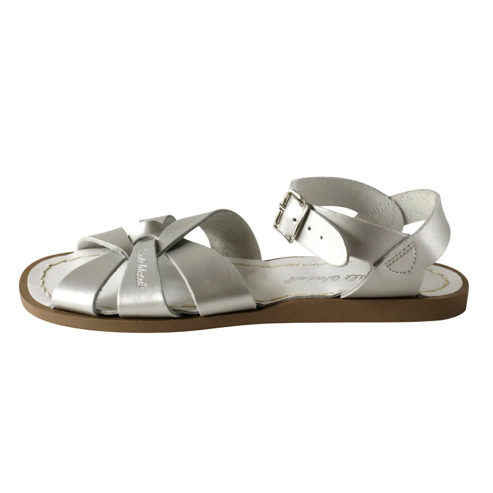 Salt Water Sandals Silver
