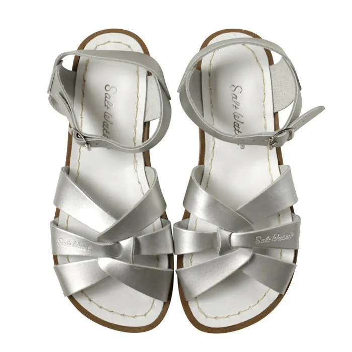 Salt Water Sandals Silver