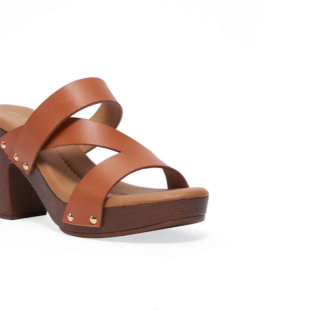 Savia Solid Strappy Heels