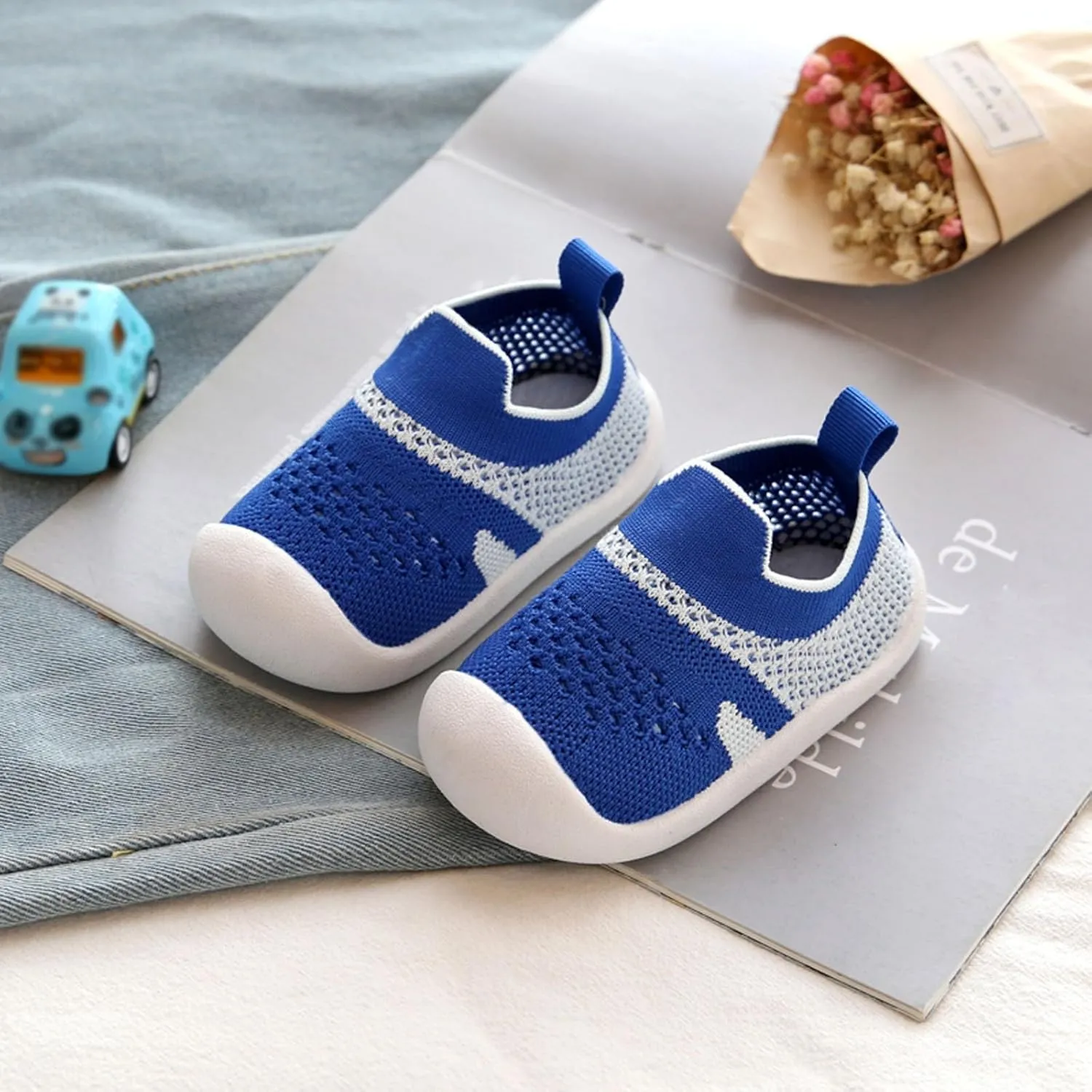 Shoe Boys Girls Boys Leisure Shoes Mesh Soft Bottom Breathable Slip On Sport Shoes Socks Shoes Toddler Boys Canvas Shoes