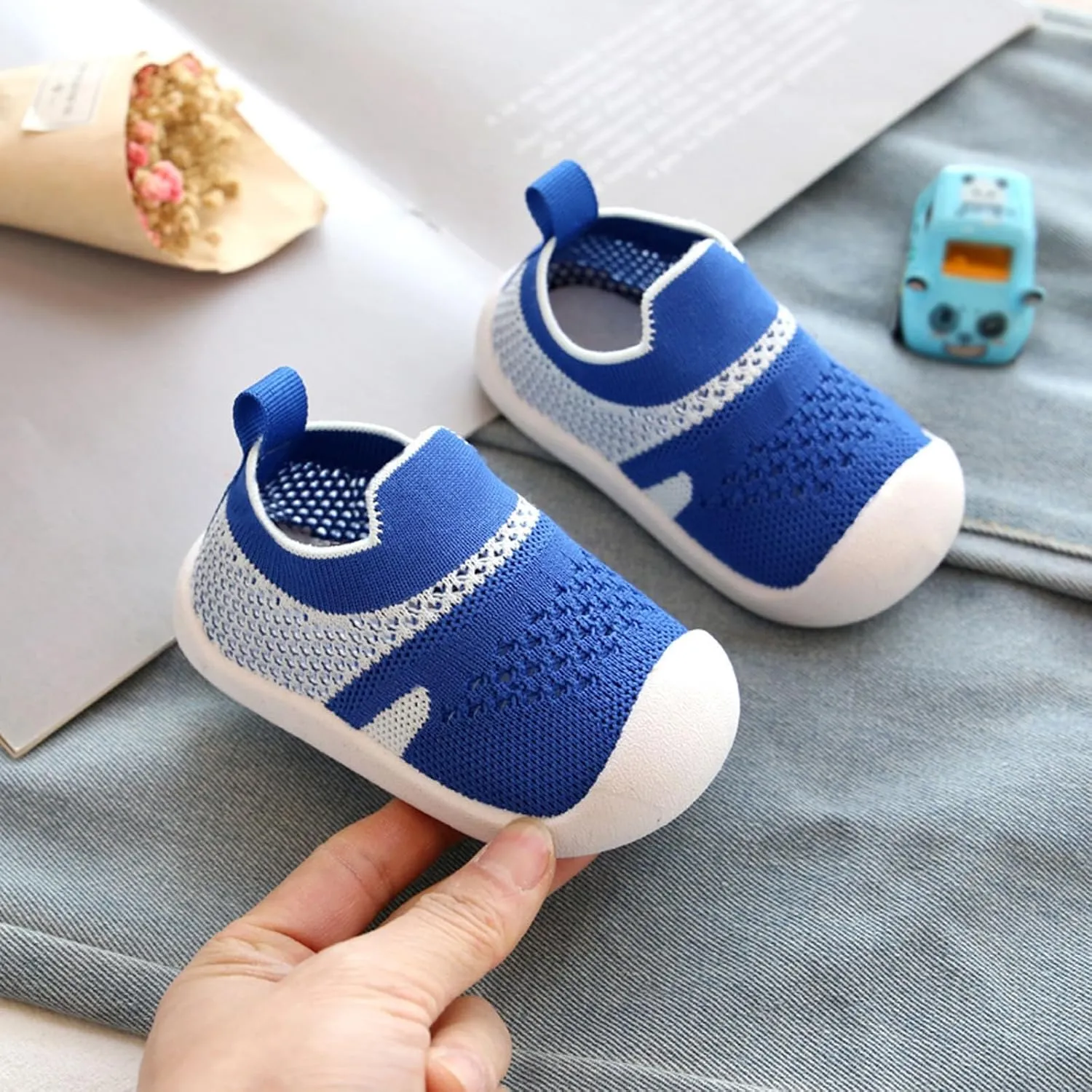 Shoe Boys Girls Boys Leisure Shoes Mesh Soft Bottom Breathable Slip On Sport Shoes Socks Shoes Toddler Boys Canvas Shoes