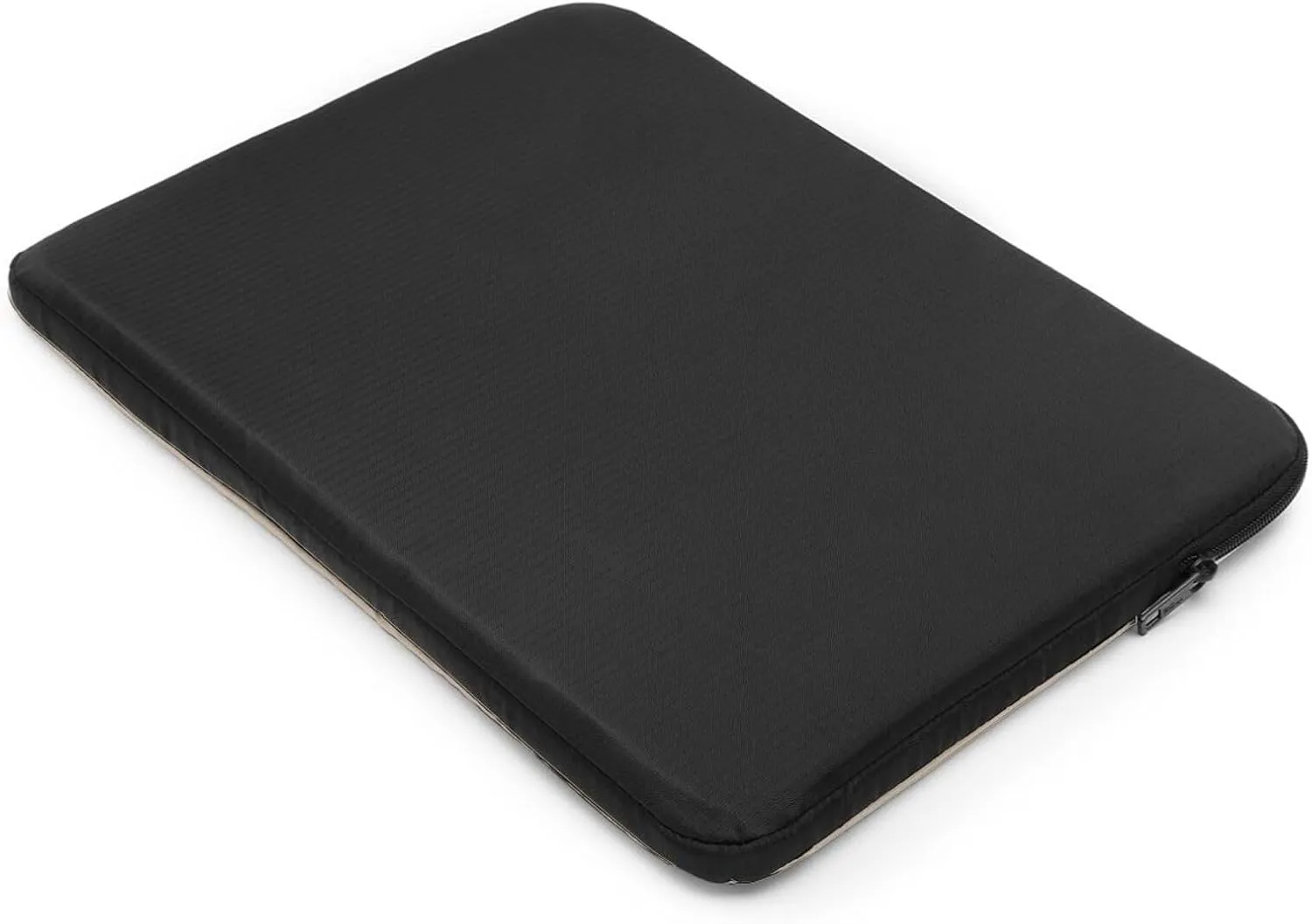 Solid Color Light Brown Laptop Sleeve Case 17 Inch Suitable for Notebook Computer Tablet Traveling Carrying Simple Case