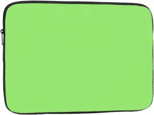 Solid Color Light Green Laptop Sleeve Case 10 Inch Suitable for Notebook Computer Tablet Traveling Carrying Simple Case