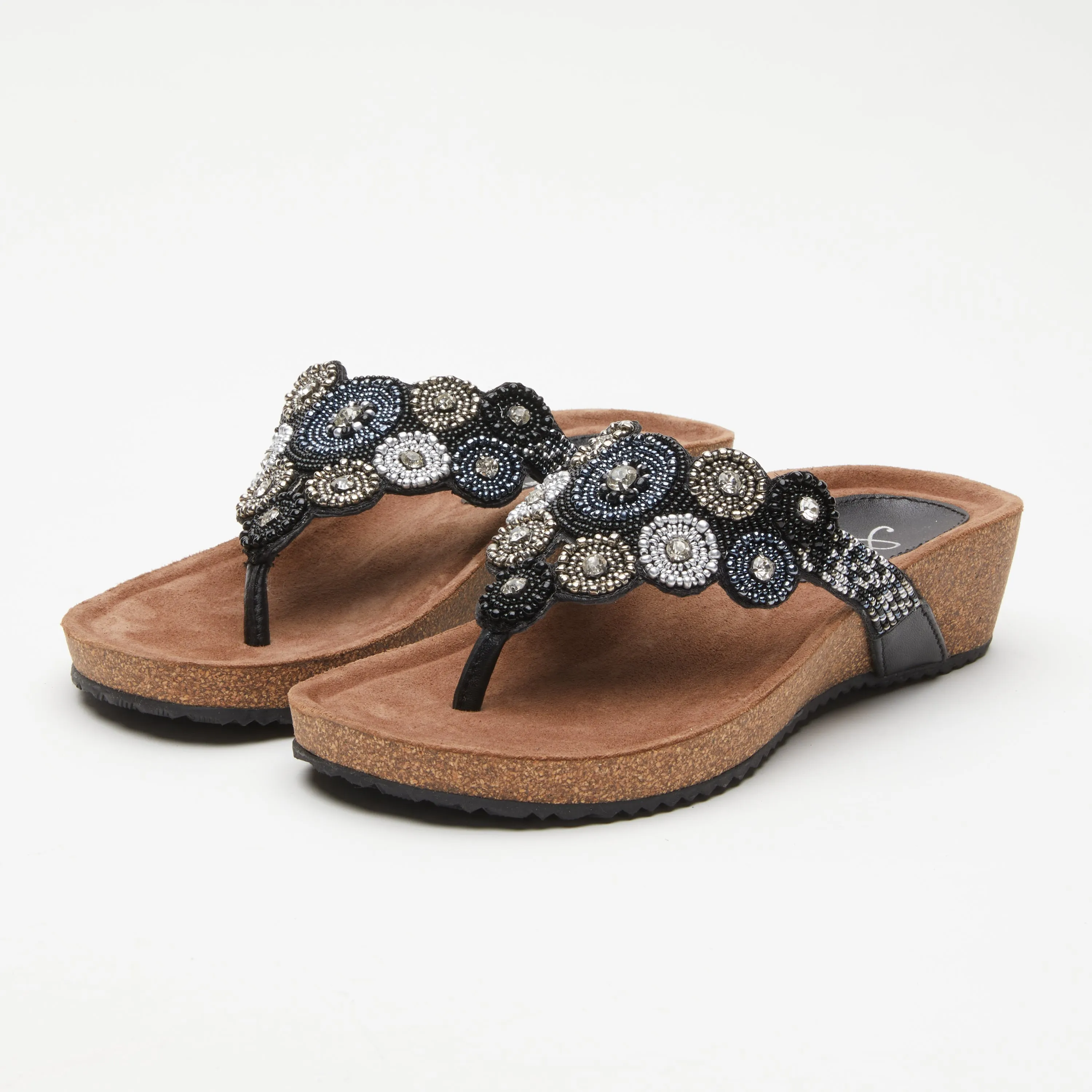 Spring Step Shoes  Azura Chiara Thong Sandals Women’s Vegan Leather 369845