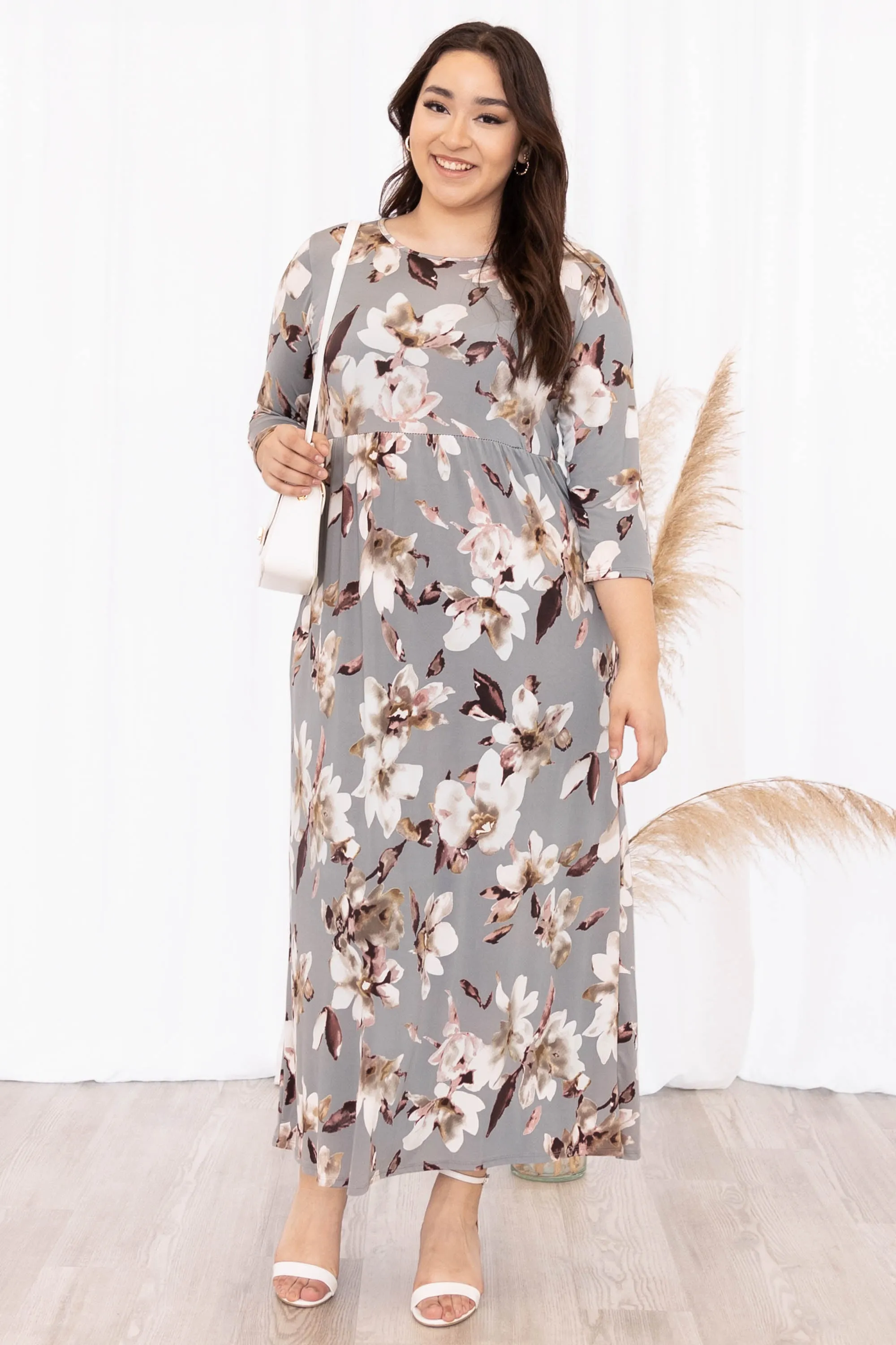 This Feeling Is Amazing Maxi Dress, Heather Gray