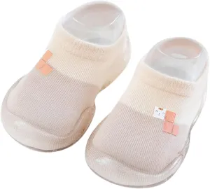 Toddler Girl Dress Shoes Infant Boys Girls Animal Cartoon Socks Shoes Toddler Fleece WarmThe Floor Socks Non Slip Gift