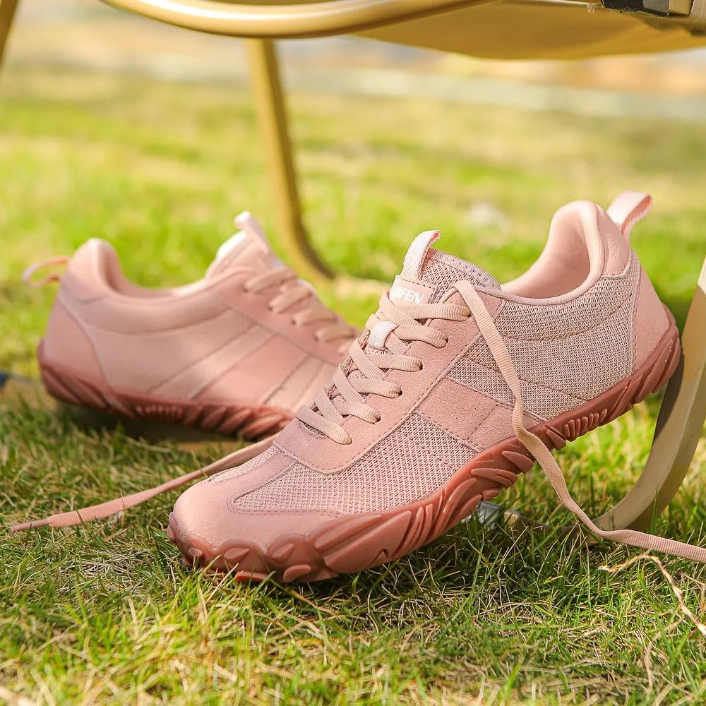 UBFEN Sneakers Barefoot Shoes for Womens Mens Minimalist Trail Running Hiking Comfortable Walking