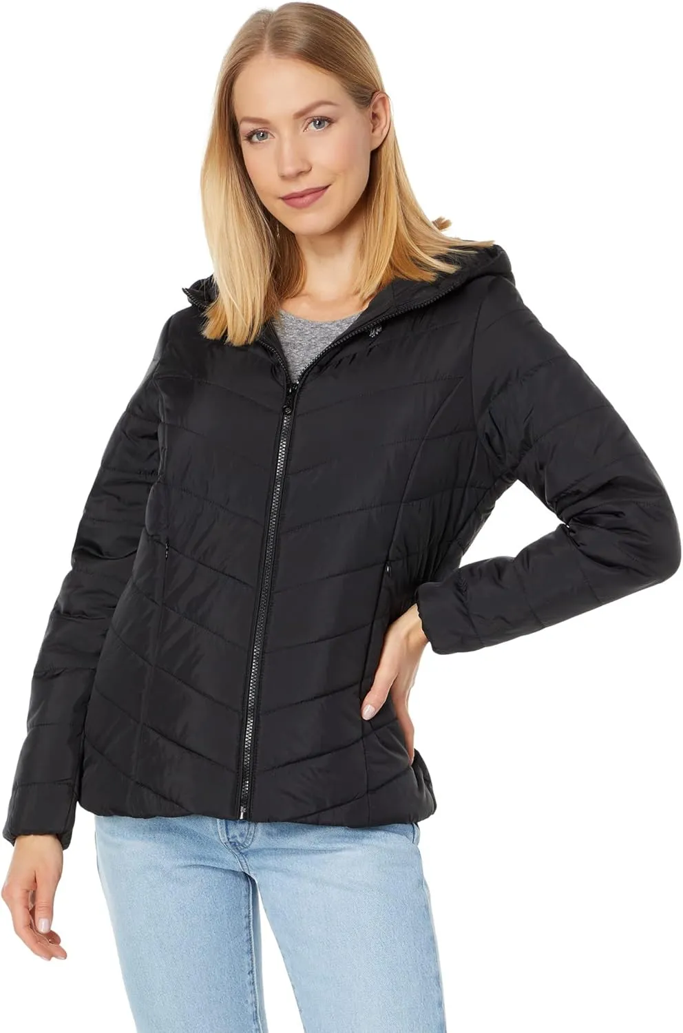 U.S. POLO ASSN. Packable Jacket Black MD