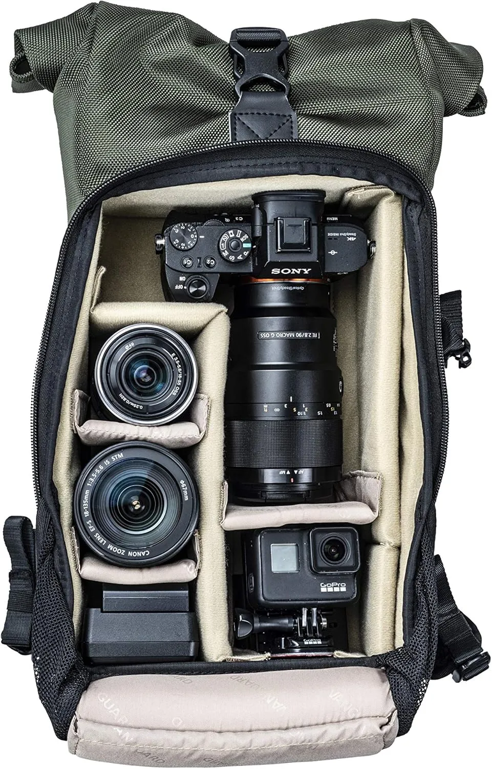 VANGUARD VEO Select 39RBM Backpack for Mirrorless/CSC Camera - Green
