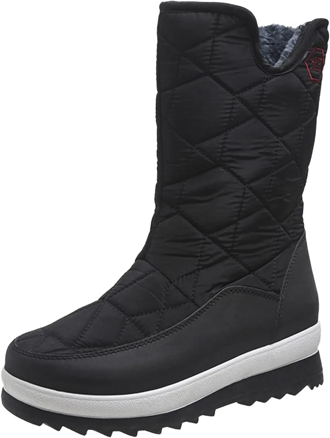 Waterproof Winter Boots Women Wide Snow Boots for Women Cute Ankle Extra Wide Width Women's Winter Boots Outdoor Boots Women 9.5 Botas Para El Frio De Mujer Largas
