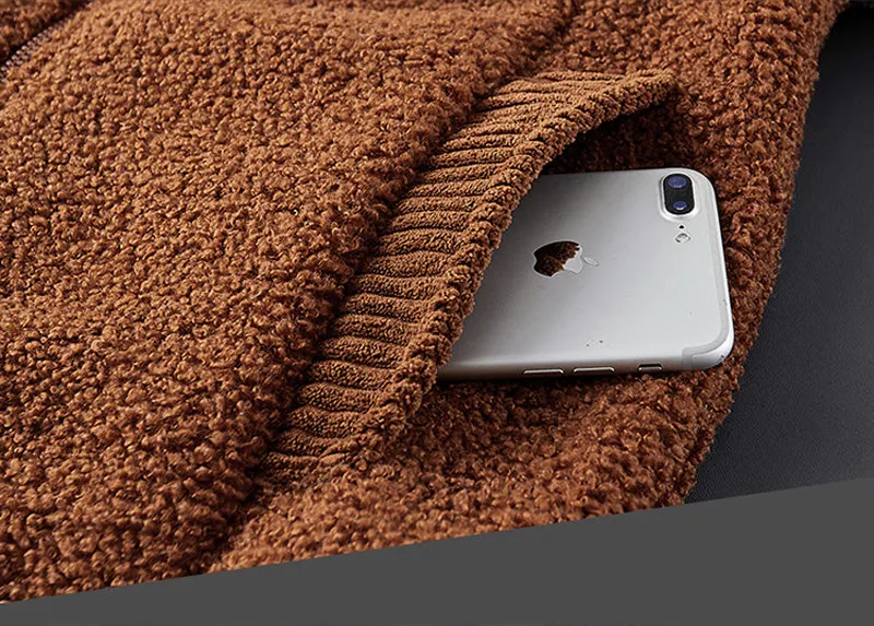 West Louis Winter Warm Cashmere Fleece Jacket