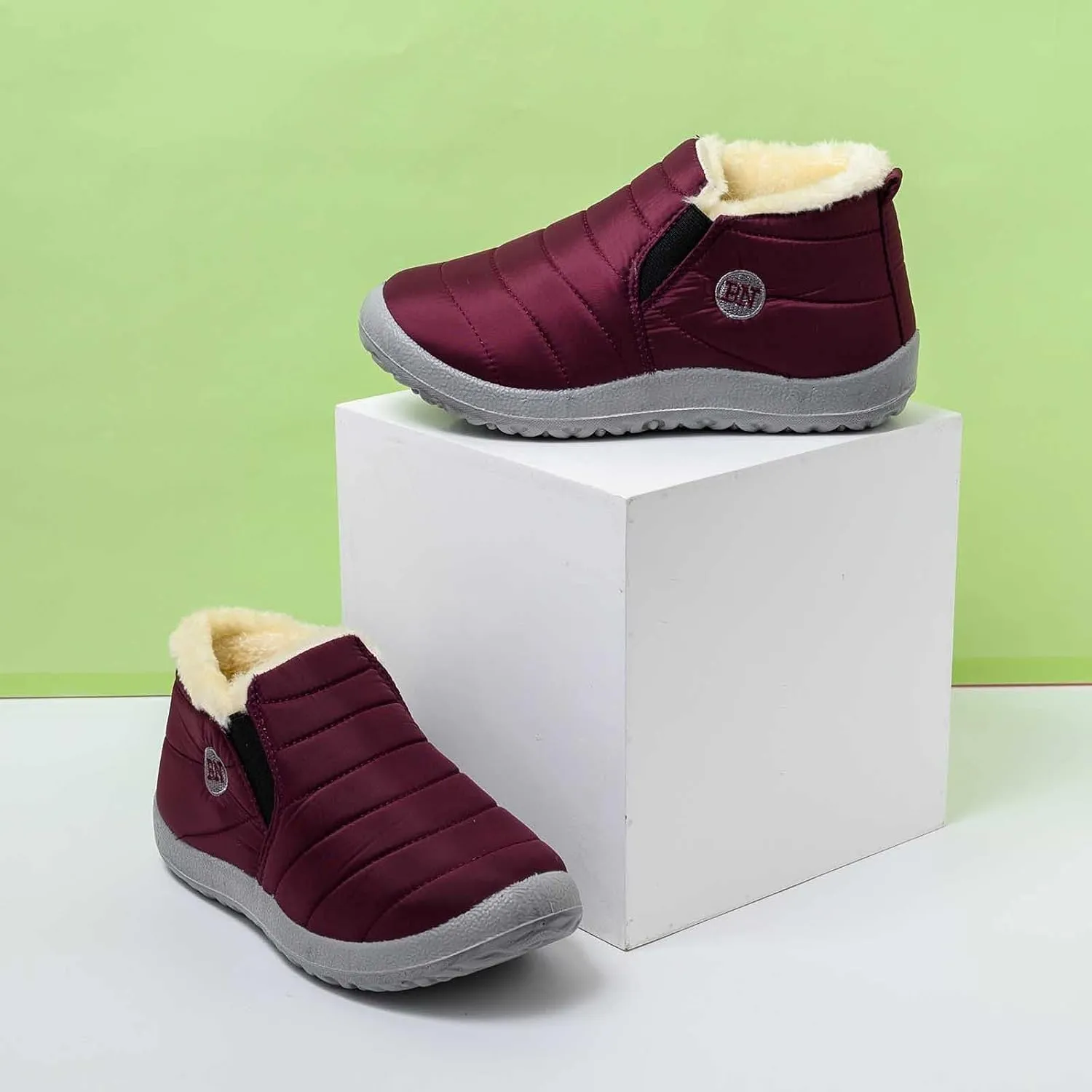 Winter Boots for Women Fashion Knee High Winter Snow Boots Women Woman Winter Boots Outdoor Boots Women Slip on Botas Para Mujer De Invierno