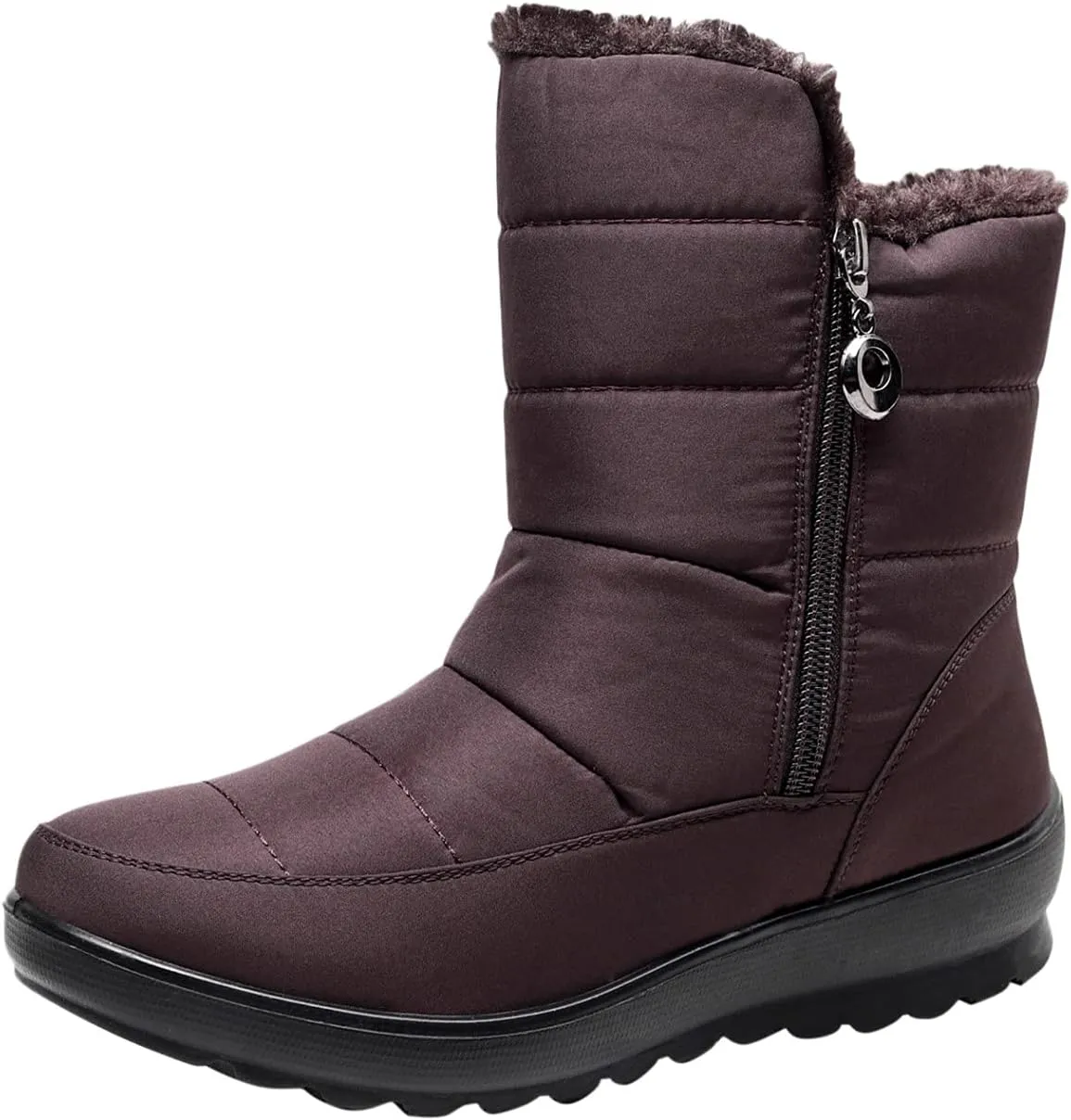Winter Boots for Women Waterproof Snow Insulated Womens Snow Boots Cute Womens Snow Pants Waterproof Insulated Womens Waterproof Boots Slip on Botas Para Mujer De Invierno Para La Nieve