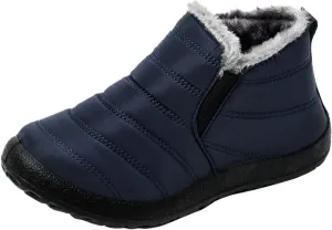 Winter Walking Boots for Women Waterproof Snow Women Snow Boots Wide Calf Waterproof Winter Boots Woman Waterproof Walking Boots Women Lightweight Botas Para Frio Mujer Anti Deslizante Para Cocina