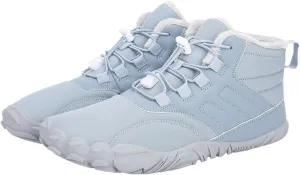 Womens Barefoot Shoes Casual Winter Snow Boots Waterproof Snow Boots Lightweight Fur Lined Shoes Trail Running Sneakers