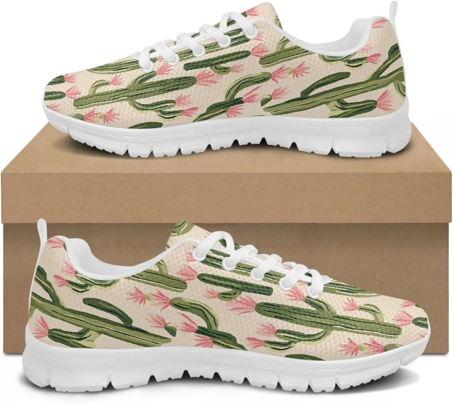 Womens Sports Trainer Shoes Girls Running Causal Travel Sneakers Outdoor Walking Low Heel Lace up Breathable Lightweight Shoe