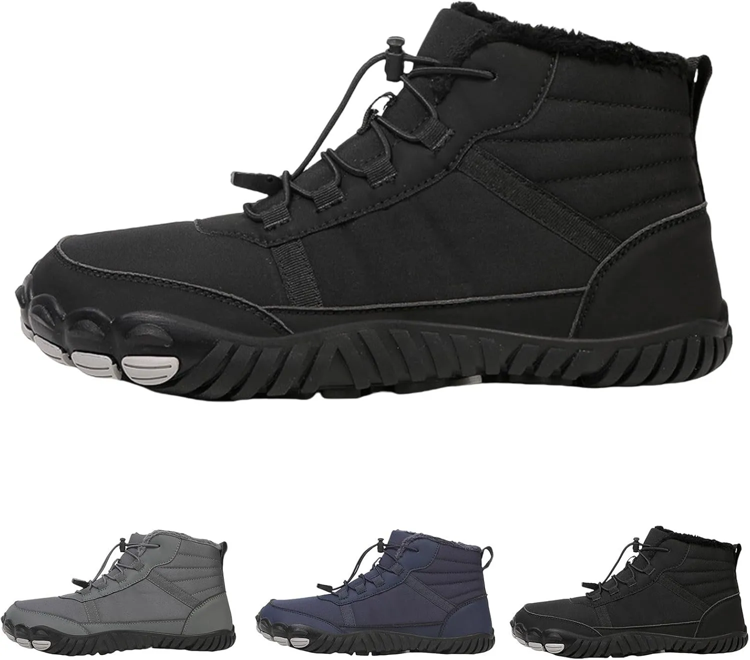 Work Boots for Men Slip On Hiking Sneakers Shoes Slip On Women Workout Shoes Composite Toe Outdoor Booties Waterproof Breathable Lightweight Hike Grounded Footwear