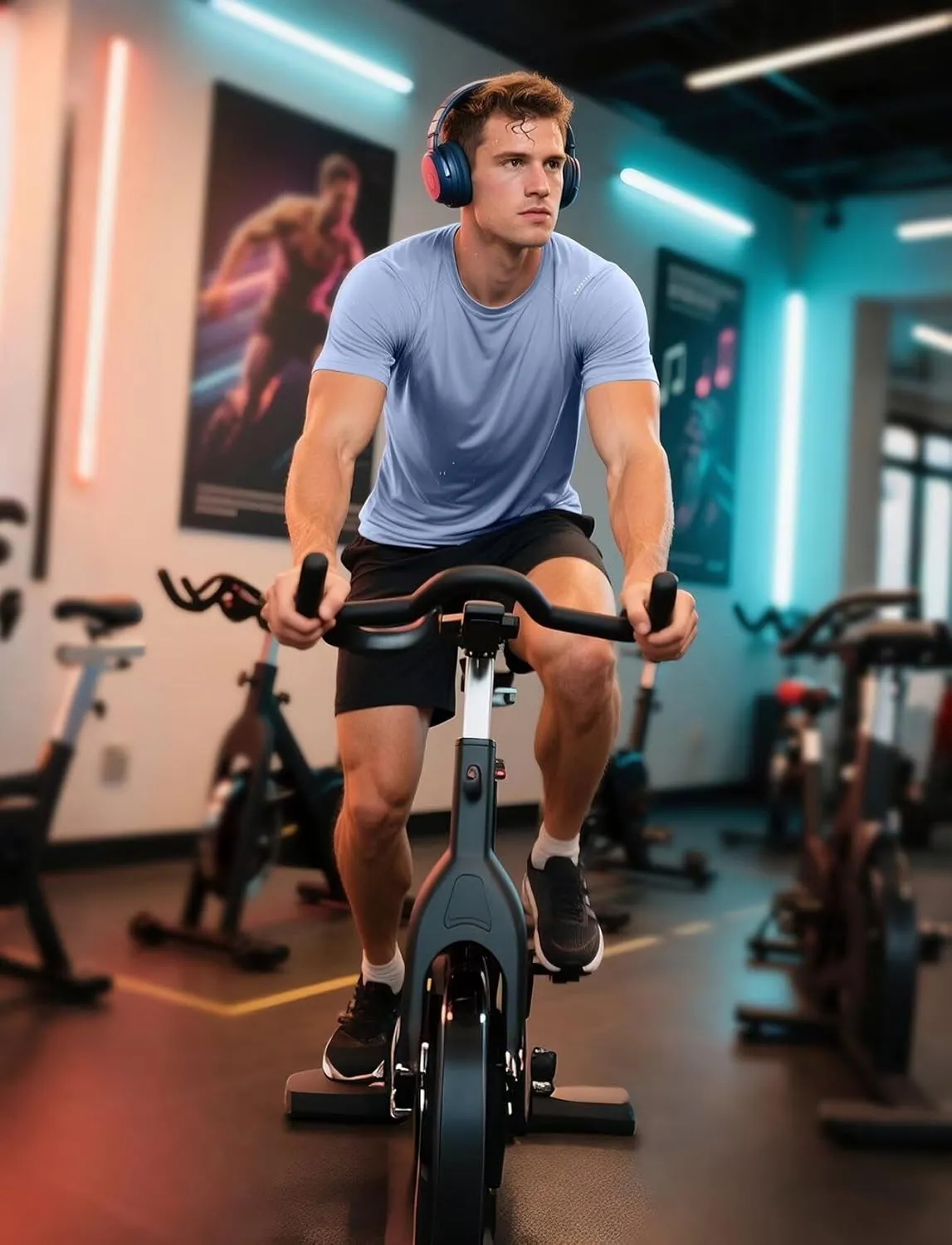 Zengjo Mens Workout Shirts Quick Dry Short Sleeve Athletic Tee Moisture Wicking Top for Running Gym Fitness Training